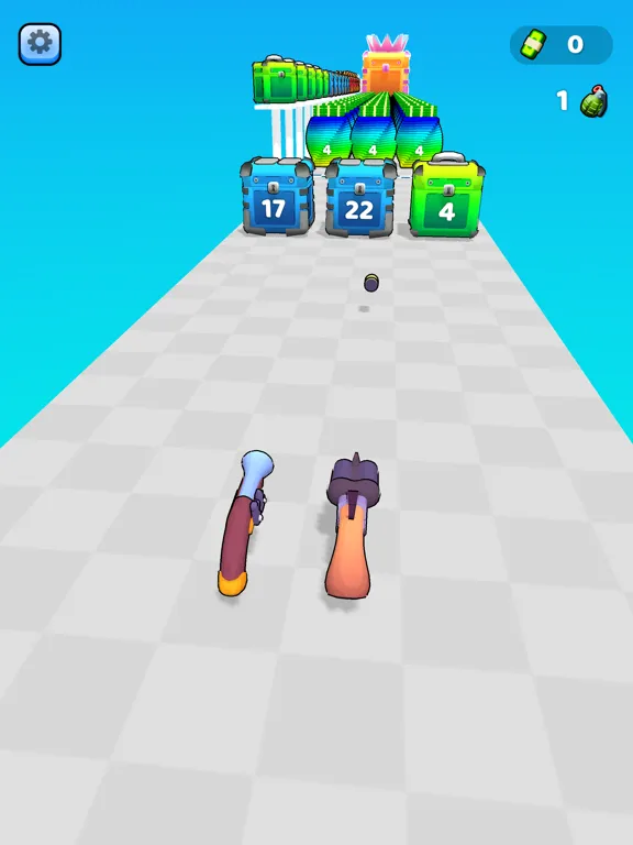 Ảnh chụp màn hình của Gun Bag Rush iPad 